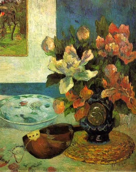 Paul Gauguin Still Life with Mandolin oil painting image